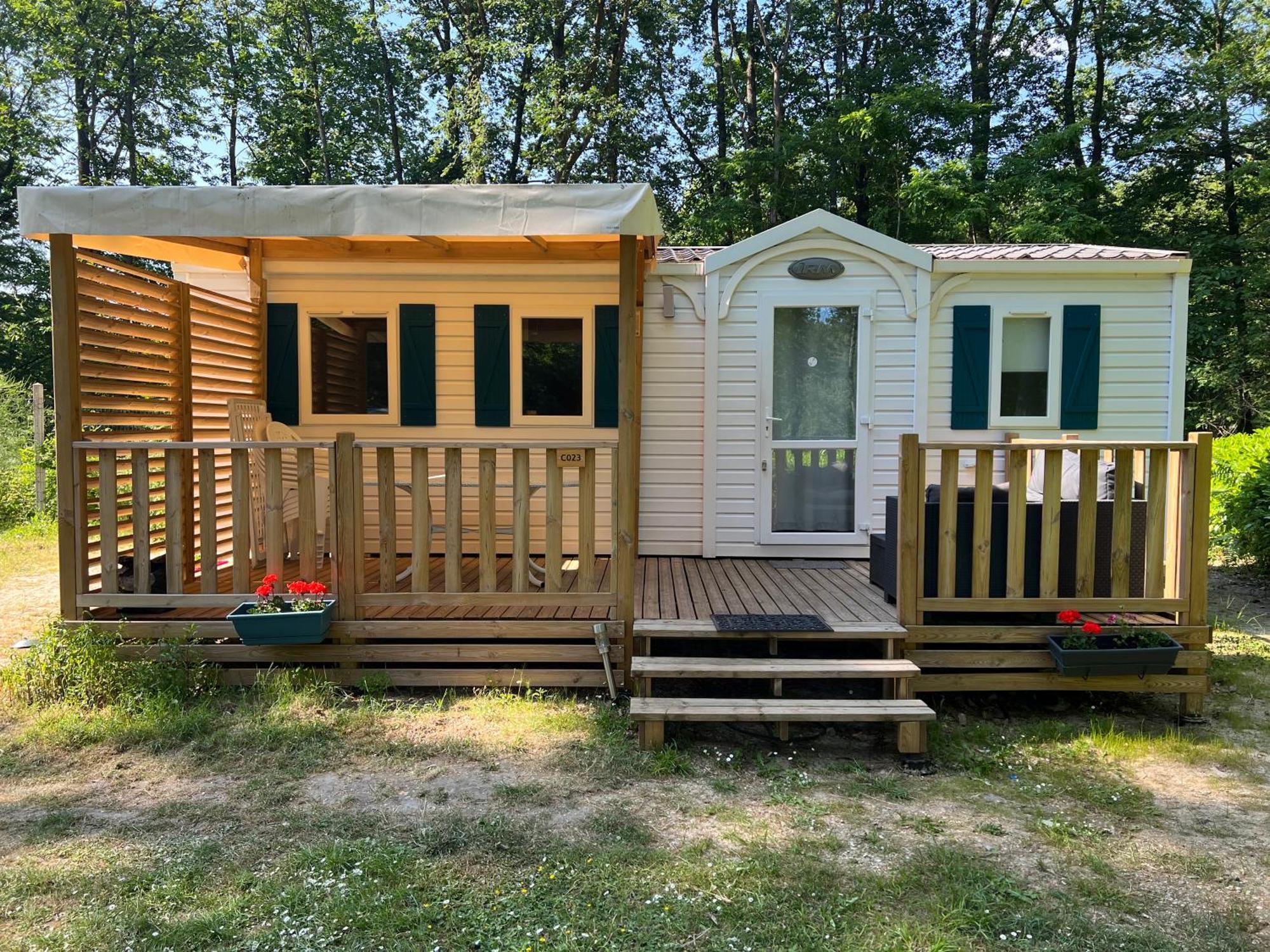 Mobil Home Saint-Chéron Exterior foto